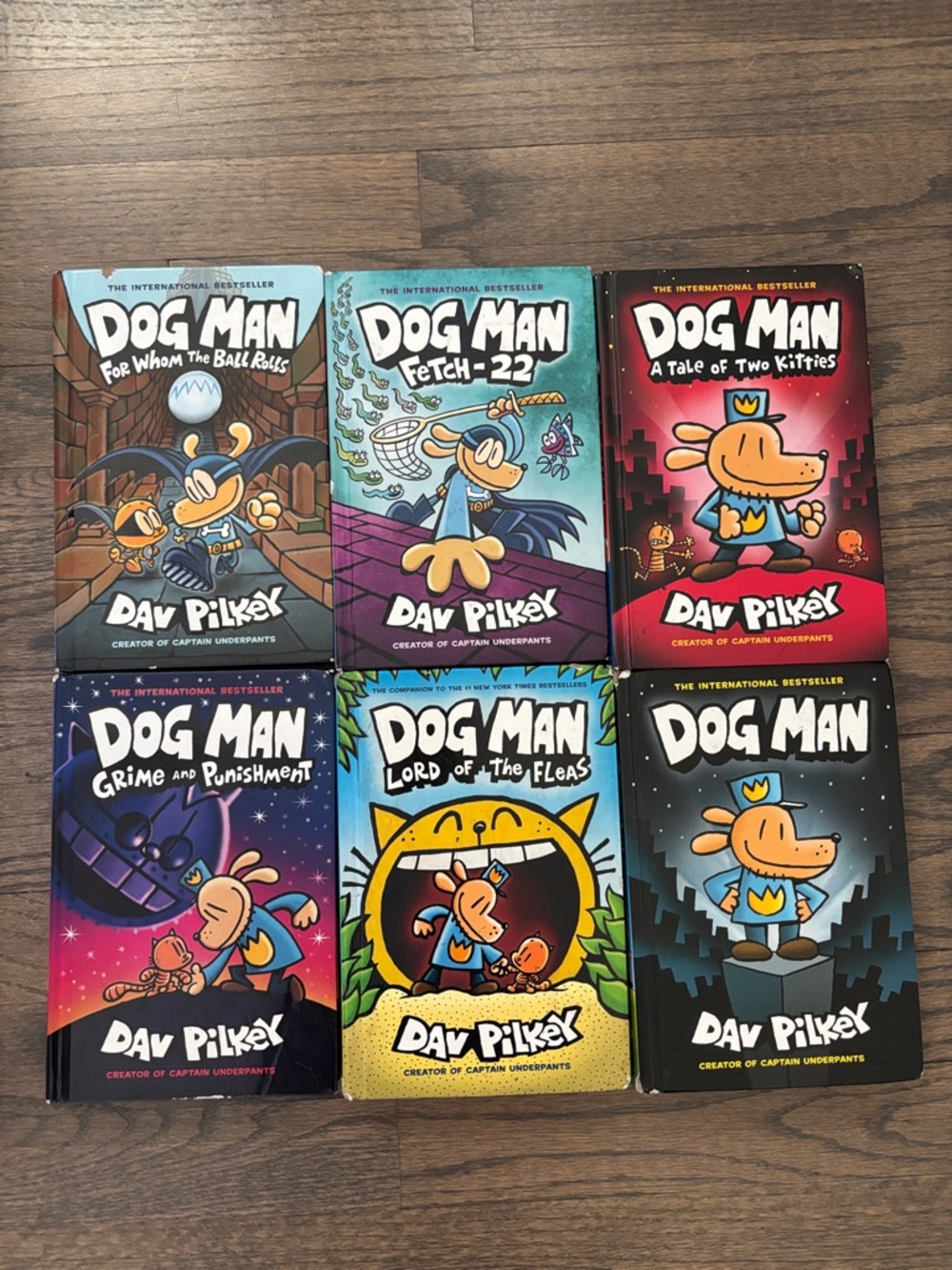 Dog Man Graphic Novel Set by - Multicolor Covers